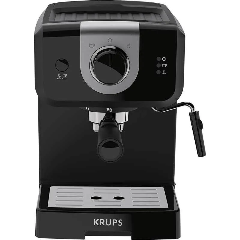 Кафемашина, Krups XP320830, ESP STEAM&PUMP MECA OPIO BLK, 1050W, 15 bar - image 1