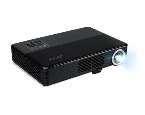 Мултимедиен проектор, Acer Projector XD1320Wi, LED, WXGA (1280x800), 4000 LED lm (1600 ANSI lm), 1M:1, 3D ready, LED lamp life -up to 30000 hours, VGA in, 2xUSB(Type A, 5V/1A, dongle), Miracast, Wifi dongle included, RCA, Audio in/out, 1x3W, Bag, 2.1Kg, Black - image 1