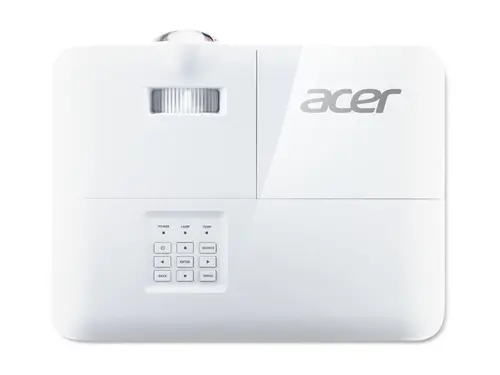 Мултимедиен проектор, Acer Projector S1286H, DLP, Short Throw, XGA (1024x768), 3500 ANSI Lumens, 20000:1, 3D, HDMI, VGA, RCA, Audio in, Audio out, VGA out, DC Out (5V/1A, USB-A), Speaker 16W, Bluelight Shield, 3.1kg, White - image 4