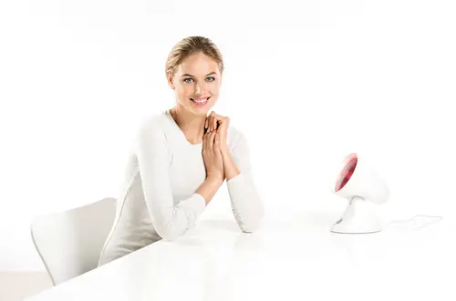 Λάμπα υπερύθρων, Beurer IL 35 infrared lamp, για κρυολογήματα και μυϊκή ένταση, 5 ρυθμίσεις γωνίας, λαμπτήρας από πρεσαρισμένο γυαλί, ηλεκτρονικός - 2