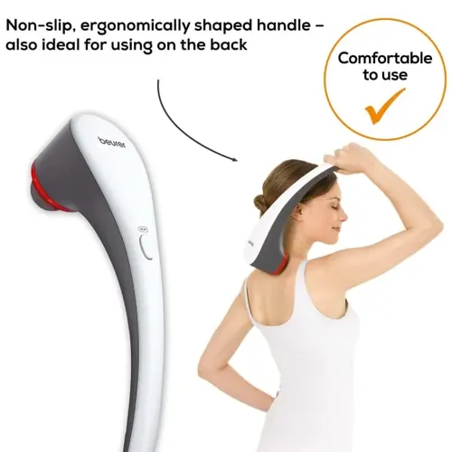Масажор, Beurer MG 55 Tapping massager, adjustable intensity, heat function, 3 attachments,non-slip hande - image 8