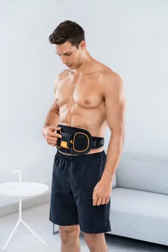 Масажор, Beurer EM 39 belt 2 in 1 for the abdomen and lower back; EMS technology; 4 contact electrodes; 5 training programs; adjustable intensity; waist circumference of 75-130 cm - image 3