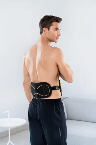 Масажор, Beurer EM 39 belt 2 in 1 for the abdomen and lower back; EMS technology; 4 contact electrodes; 5 training programs; adjustable intensity; waist circumference of 75-130 cm - image 5