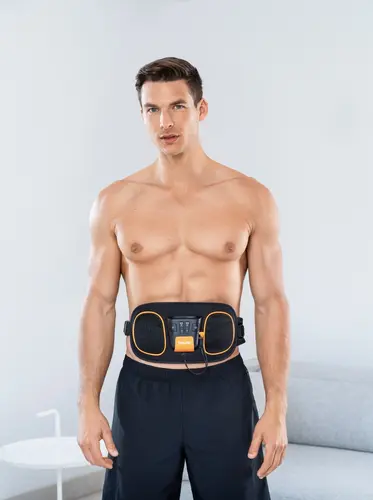 Масажор, Beurer EM 39 belt 2 in 1 for the abdomen and lower back; EMS technology; 4 contact electrodes; 5 training programs; adjustable intensity; waist circumference of 75-130 cm - image 6