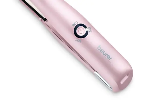 Placă de îndreptat părul, Beurer HS 20 cordless hair straightener, funcționare pe baterie, fără fir, plăci încălzitoare cu strat ceramic și turmalină - 2