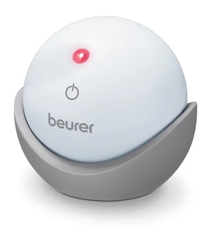 Устройство за заспиване, Beurer SL 10 DreamLight, Sleeping aid with light, Automatic switch-off /8 or 20 min/, Pulsing light projection on the room ceiling, red or blue light, 2 techniques: 4-7-8 yoga breathing technique or  Relaxation breathing technique, 2 x 1.5 V AAA batt. - image 3