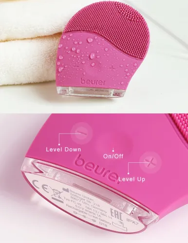 Уред за лице, Beurer FC 49 Facial brush,2-in-1 function, 15 speeds,waterproof, vibrating,Lithium-ion battery,3 cleansing zones - image 1