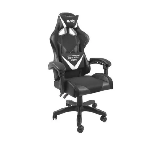Стол, Fury Gaming Chair Avenger L Black-White