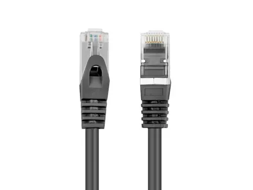 Кабел, Lanberg patch cord CAT.6 FTP 0.25m, black - image 2