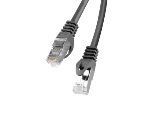 Кабел, Lanberg patch cord CAT.6 FTP 0.25m, black