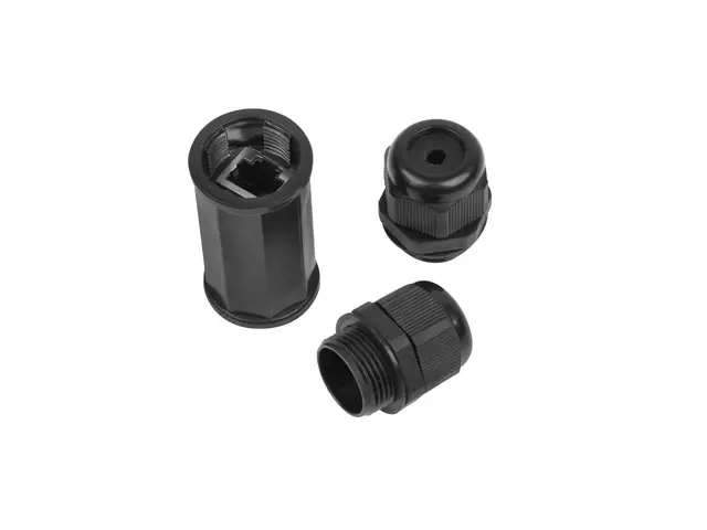 Σύνδεσμος, Lanberg RJ-45 ενδιάμεσος συνδετήρας IP67 CAT.6 FTP αδιάβροχος - image 1