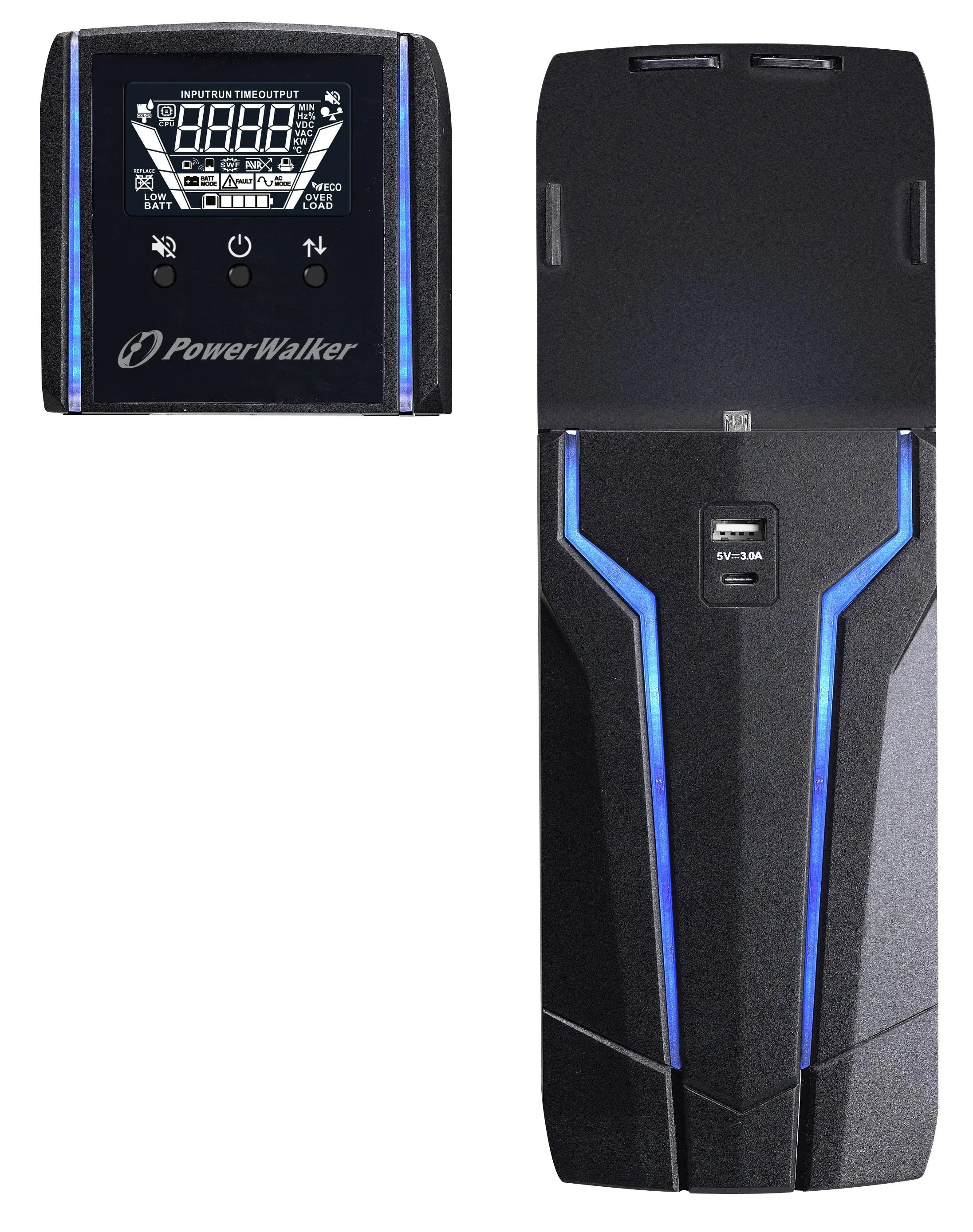 UPS POWERWALKER VI1000GXB, За професионален гейминг, 1000VA, Line Interactive - image 3