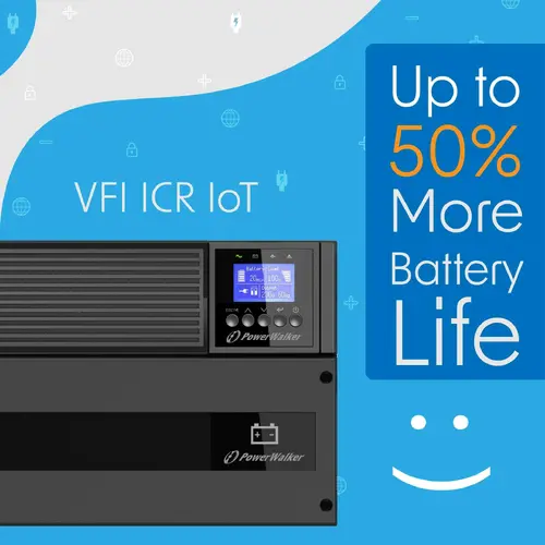 UPS POWERWALKER VFI 1500 ICR IoT PF1 1500VA/ 1500 W, On-Line - image 3