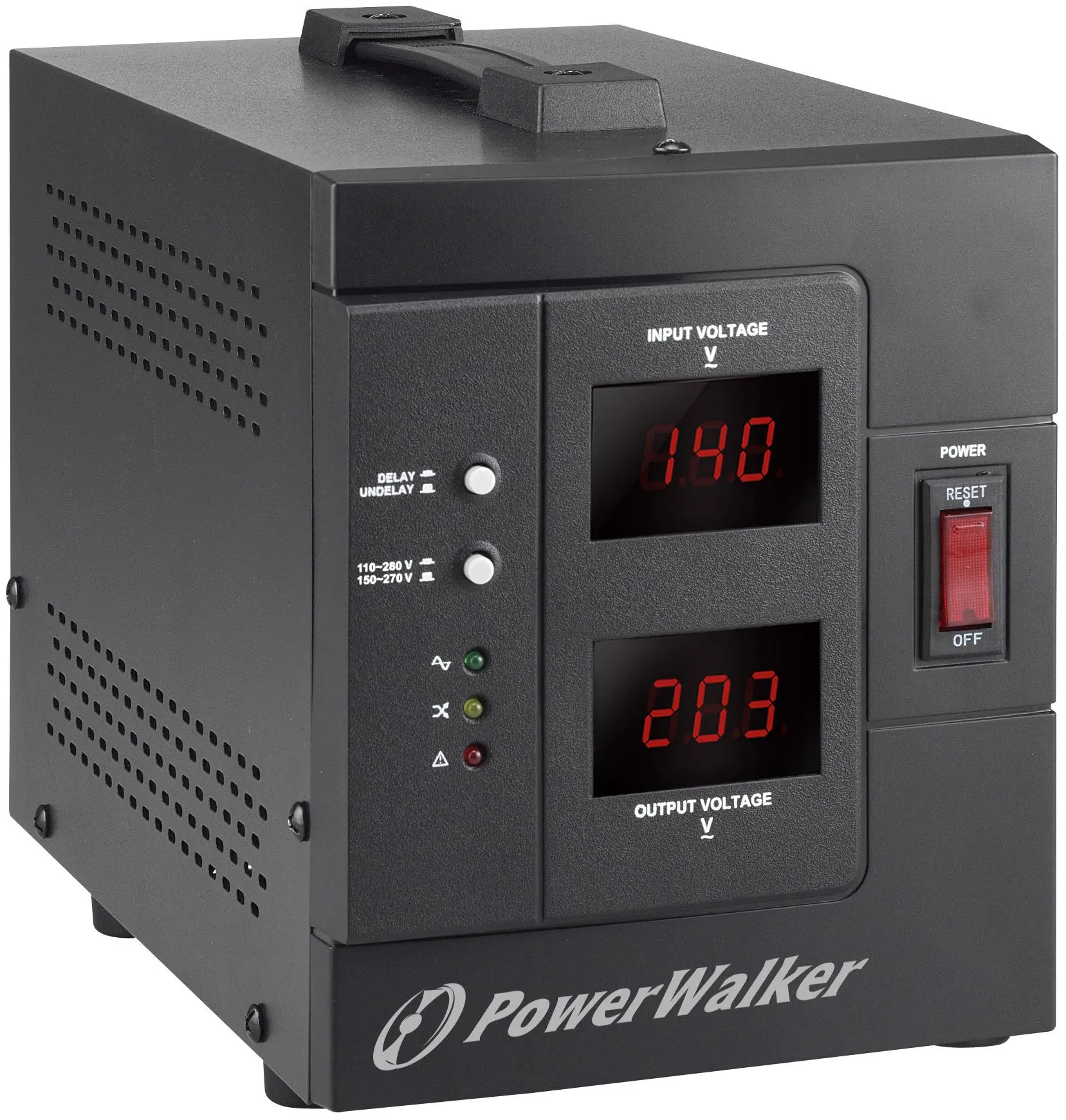 Stabilizator POWERWALKER AVR 1500 SIV, 1500VA - image 2
