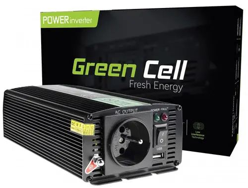 Invertor GREEN CELL 24V/500W - 1