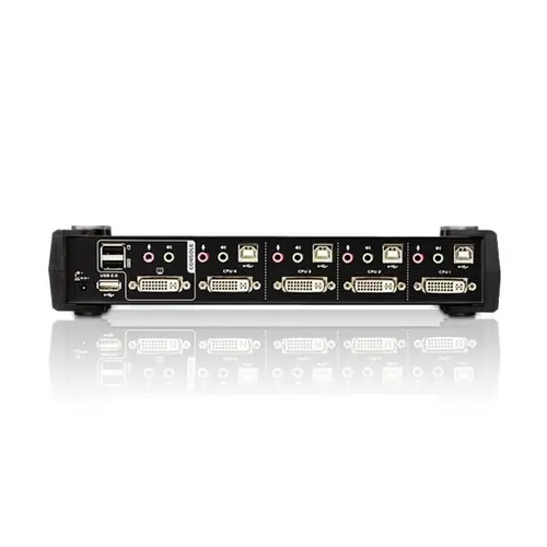 KVMP превключвател ATEN CS1784A, 4-портов, USB, DVI Dual Link, Audio - image 2