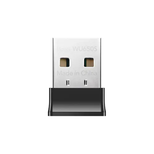 Ασύρματος νάνο αντάπτορας Cudy WU650S, USB 2.0, 2.4/5 Ghz, Ενσωματωμένη κεραία 2dBi - 2