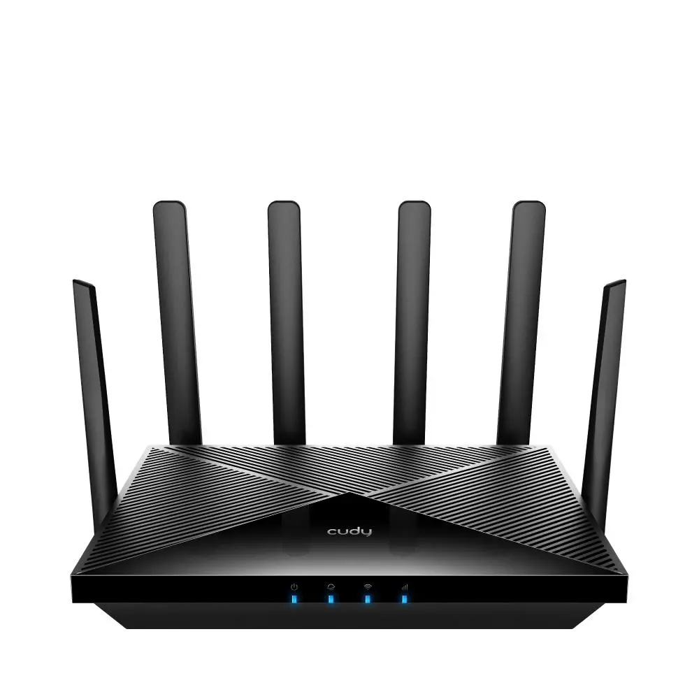 Router wireless Cudy P5, 5G, AX3000, 2.4/5 GHz, 574 - 2402 Mbps, 10/100/1000