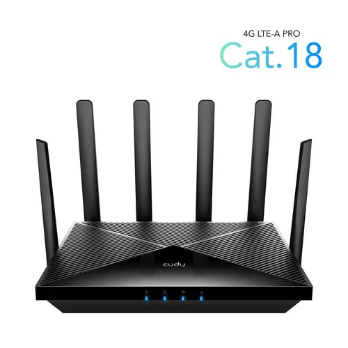 Безжичен рутер Cudy LT18, AX1800, 4G, LTE CAT 18, 2.4/5 GHz, 574 - 1201 Mbps - image 2