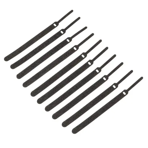 Organizatoare de cabluri Kolink Velcro, 10 buc. 150mm, Negru - 1