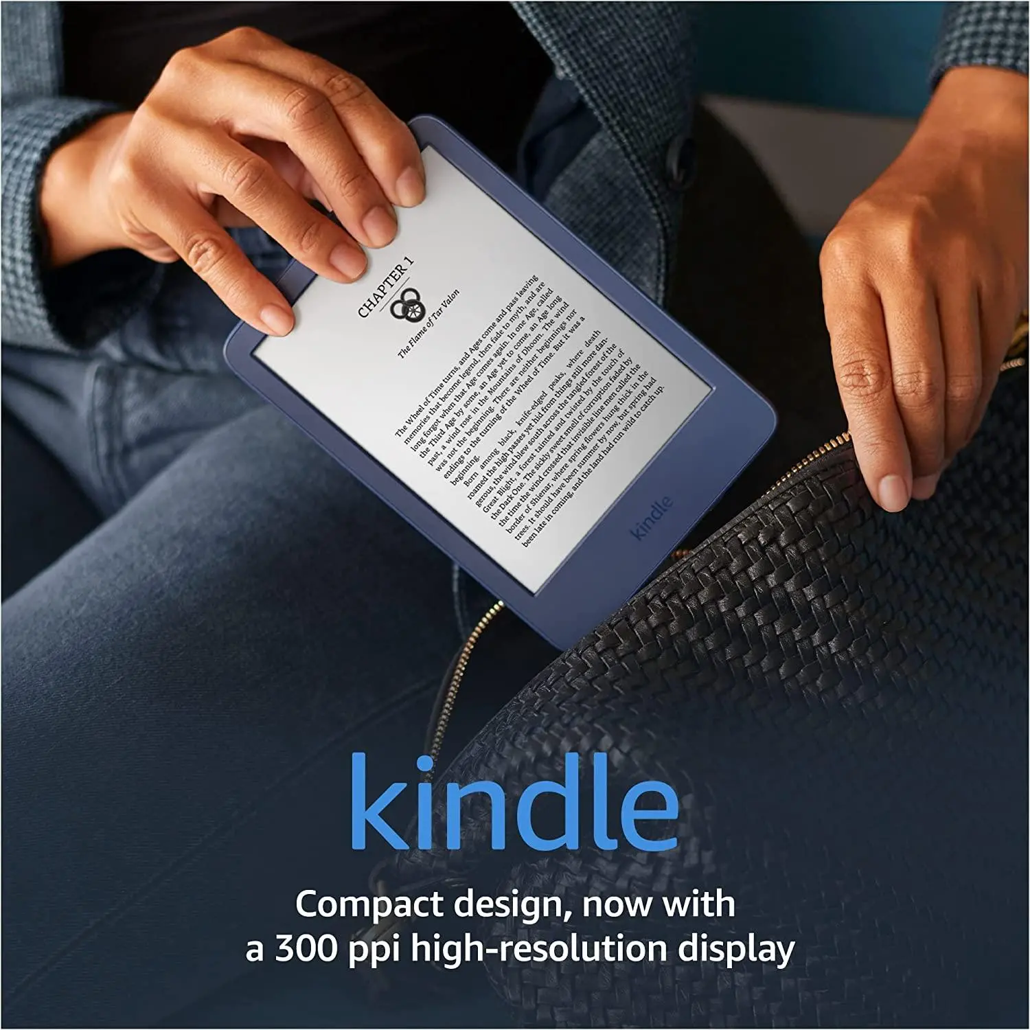 eBook четец Kindle Touch 6", 16GB, 2022, 11 генерация, Деним - image 2