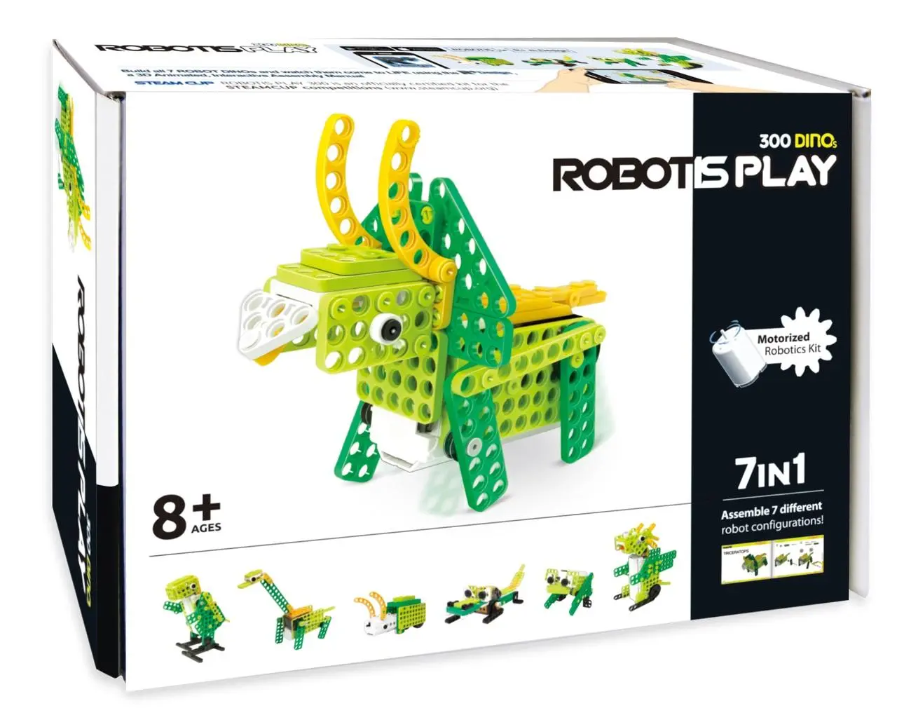 Комплект за роботика Robotis PLAY 300 DINOs