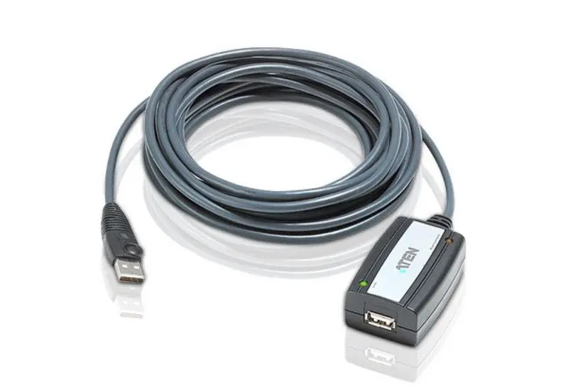 Καλώδιο προέκτασης ATEN UE250, USB-A αρσενικό - USB-A θηλυκό, 5 μ, USB 2.0, Μαύρο - image 1