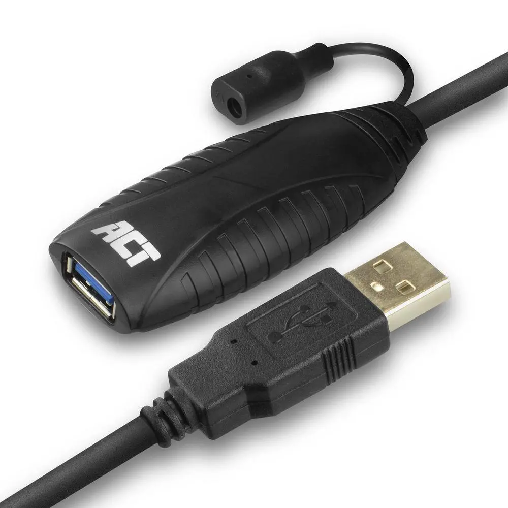 Кабел ACT AC6110, USB-A мъжко - женско, 10 м - image 4