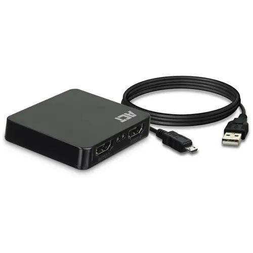 HDMI Сплитер ACT AC7835, 1/2, 4K@30Hz, USB, Черен - image 1