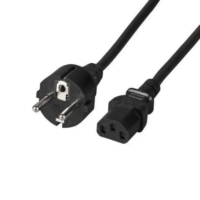 Cablu de alimentare FSP Group, Schuko, 3pin(IEC C5) mamă, 1.8m, Negru