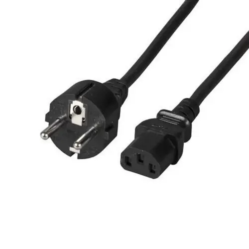 Καλώδιο τροφοδοσίας FSP Group, Schuko, 3pin(IEC C5) θηλυκό, 1.8μ, Μαύρο - 1