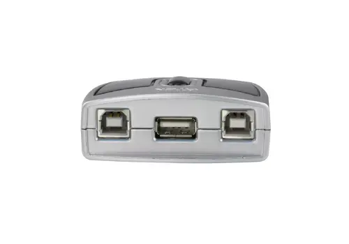 Превключвател ATEN US221A, 2 компютъра към 1 USB периферно устройство - image 1