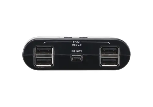 Comutator ATEN US224, 2 computere la 4 dispozitive periferice USB - 2