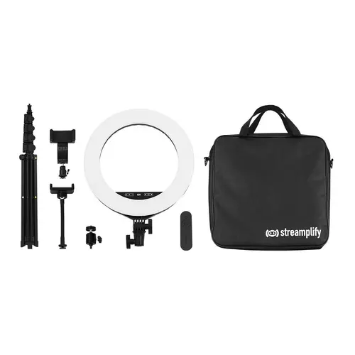 Iluminare pentru streaming Streamplify Light 14, Neagră - 7