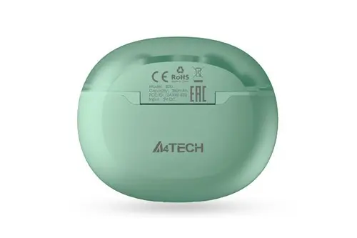Блутут слушалки-тапи A4tech B20 2Drumtek, Ментово зелени - image 2
