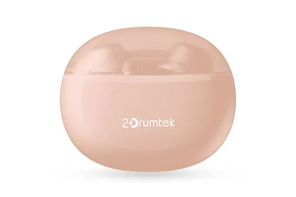 Блутут слушалки-тапи A4tech B27 2Drumtek, Розови - image 1