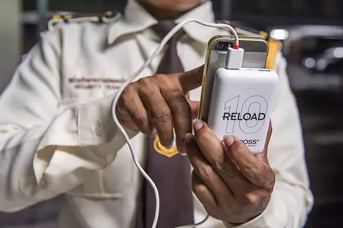 Външна батерия SKROSS RELOAD 10, 10000 mAh, Бял - image 3