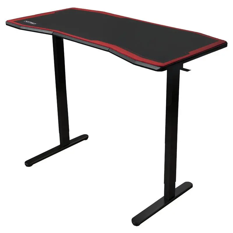 Геймърско бюро Nitro Concepts D16M, Carbon Red - image 2