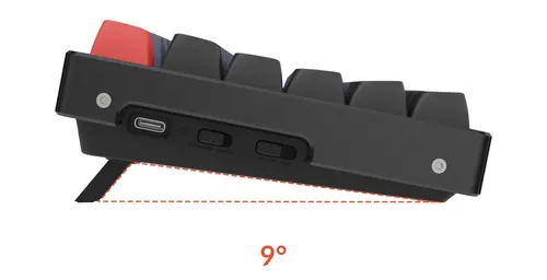 Геймърска механична клавиатура Keychron K8 Pro TKL Gateron G Pro(Hot Swappable) Red Switch RGB Backlight Aluminium Frame - image 1