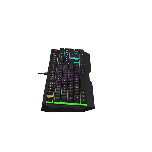 Геймърска клавиатура A4Tech Bloody B135N, Неонова подсветка, USB, Черна - image 3