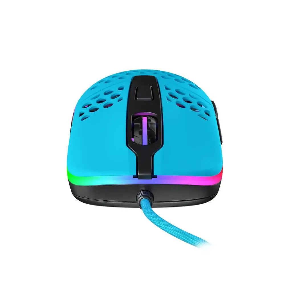 Геймърска мишка Xtrfy M42 Miami Blue, RGB, Син - image 2