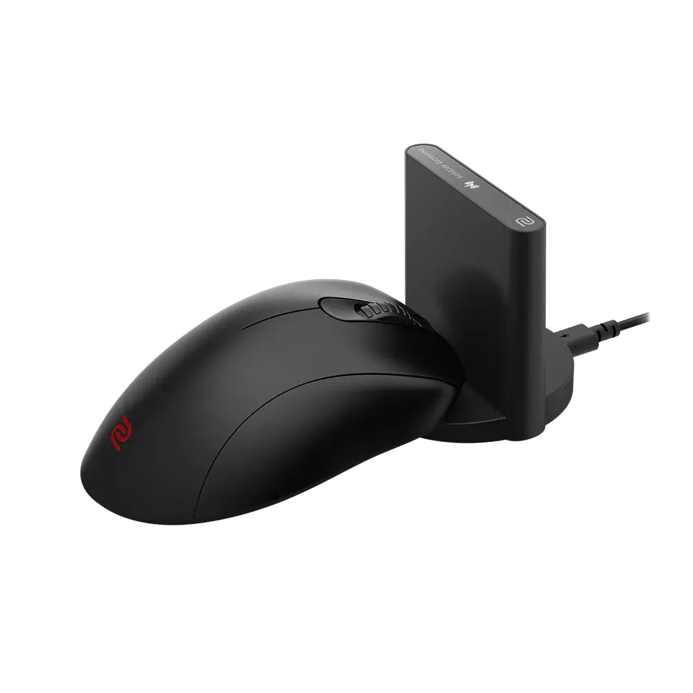 Мишка, BenQ ZOWIE EC3-CW Wireless Mouse For Esports, Size S, 79g, up to 1000 Hz, up to 3200 DPI, 3370 sensor, Asymmetrical ergonomic design w/shorter overall length, Reduced weight, 24-step scroll wheel, Driverless, plug and play, inspired by Emil 'HeatoN' Chri - image 5