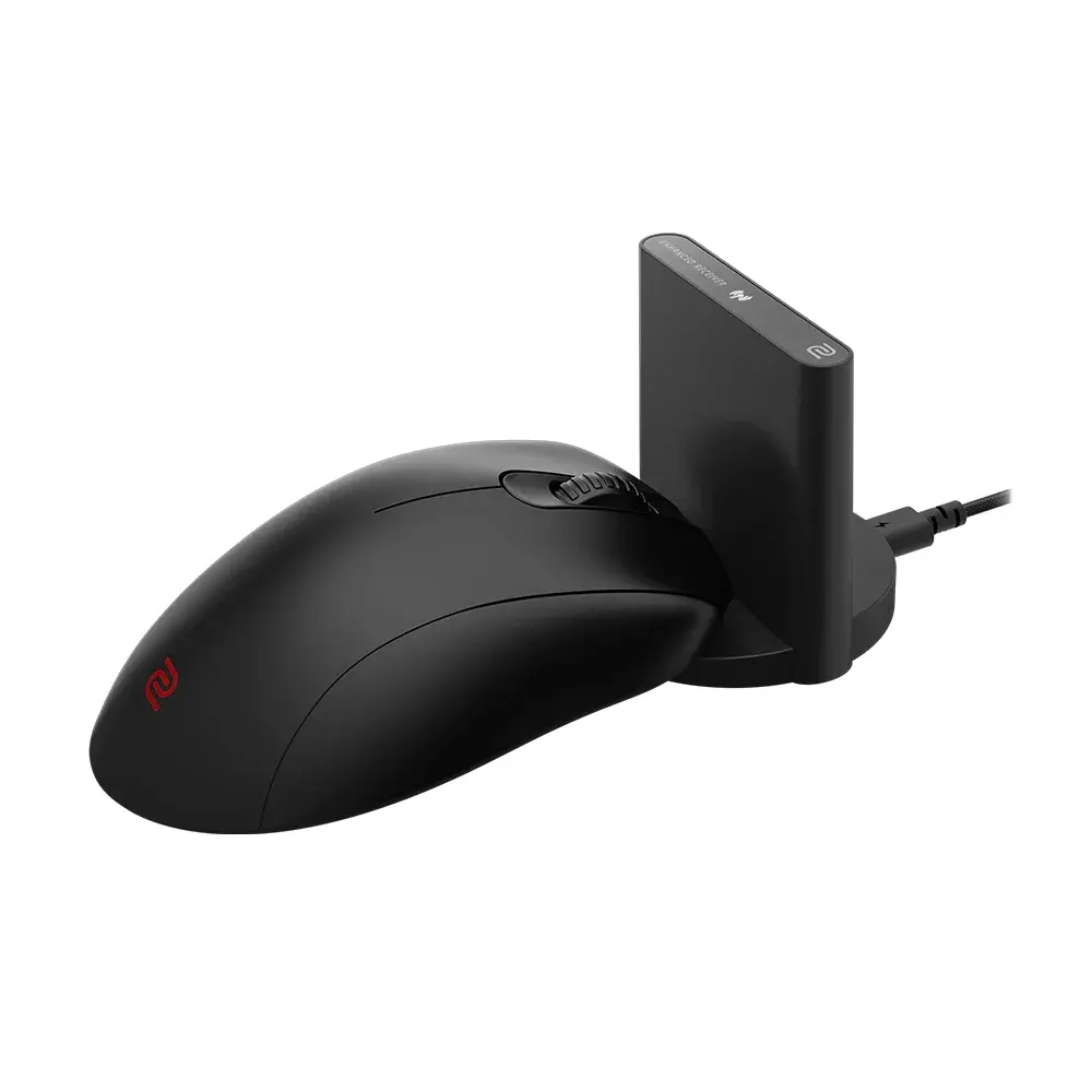 Мишка, BenQ ZOWIE EC3-CW Wireless Mouse For Esports, Size S, 79g, up to 1000 Hz, up to 3200 DPI, 3370 sensor, Asymmetrical ergonomic design w/shorter overall length, Reduced weight, 24-step scroll wheel, Driverless, plug and play, inspired by Emil 'HeatoN' Chri - image 7