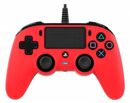 Ενσύρματο gamepad Nacon Wired Compact Controller, Κόκκινο - 1