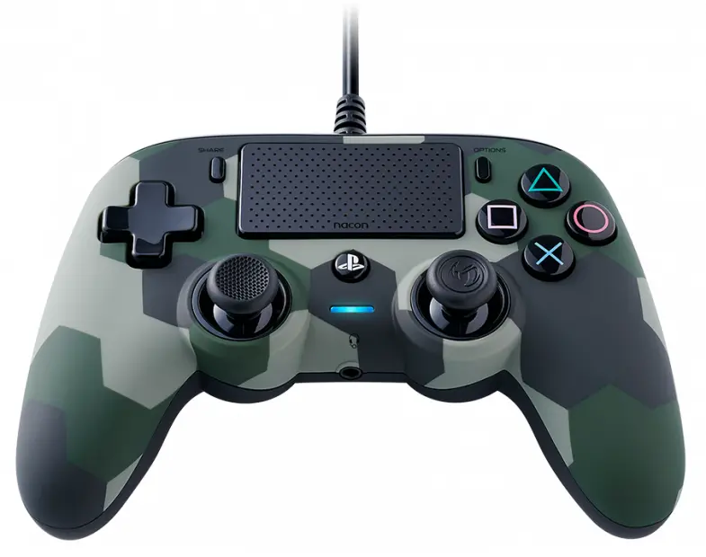 Жичен геймпад Nacon Wired Compact Controller Camo Green, Зелен - image 2