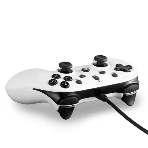 Жичен геймпад Spartan Gear Oplon, за PC и PS3, Бял - image 1