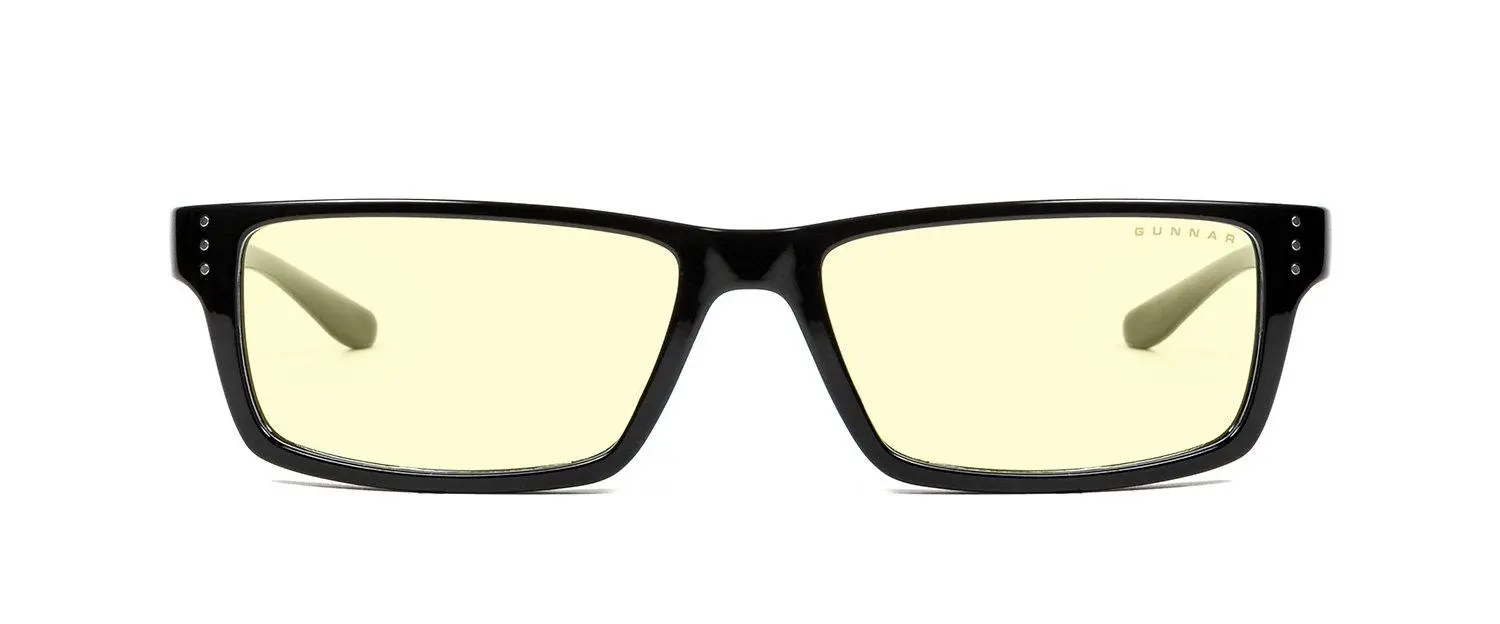 Компютърни очила GUNNAR Riot Onyx, Amber, Черен - image 1