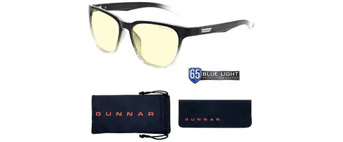 Γυαλιά υπολογιστή GUNNAR Berkeley Onyx Fade, Amber, Μαύρο - 4
