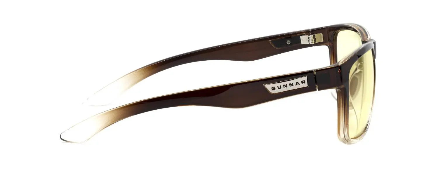 Компютърни очила GUNNAR Intercept Latte Fade, Amber, Кафяв - image 2