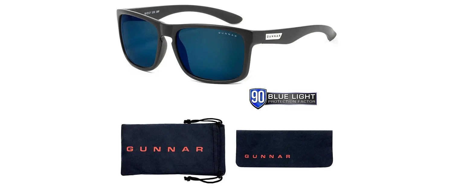 Слънчеви очила GUNNAR INTERCEPT Onyx, Sun, Черен - image 3